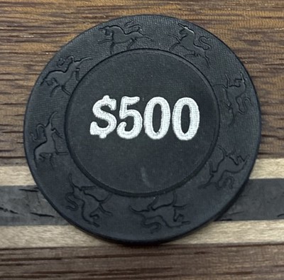 $500 UNIDENTIFIED CASINO casino gaming poker Roulette chip