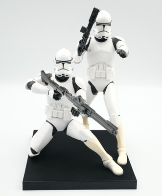 Kotobukiya Star Wars Clone Trooper ARTFX Statue 2 Pack Magnetic