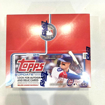 Topps Update Baseball 2025 JAPAN EDITION Sealed Box 20 packs In Hand NEW FS