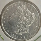 1881-O Morgan Silver Dollar Semi~Key~Date   #1029