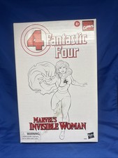 Marvel Legends Invisible Woman Retro Fantastic 4 Four Translucent Pulse SEALED