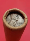 XF 1922 WEAK D LINCOLN WHEAT CENT 1926-S LINCOLN WHEAT PENNY ROLL END BANKROLLED