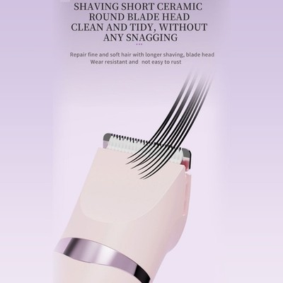 Rechargeable Water Resistant Hair Removal Tool For Women Delicate Skin And Use