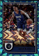 Jaden McDaniels 2022-23 Hoops Teal Explosion Minnesota Timberwolves #199