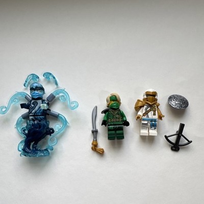 LEGO Minifigures Lot - Ninjago - Lloyd, Zane, Water Elemental Nya - 3 Figures