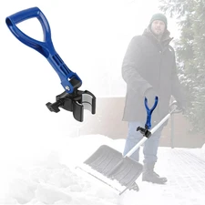 Adjustable Snow Shovel Handle, Back Saver Attachment for Snow Removal, Ergonomic