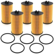 5x Filtro de aceite para Chevrolet Sonic 2012-2020 / Trax 2013-2021 / Cruze 2011-2015