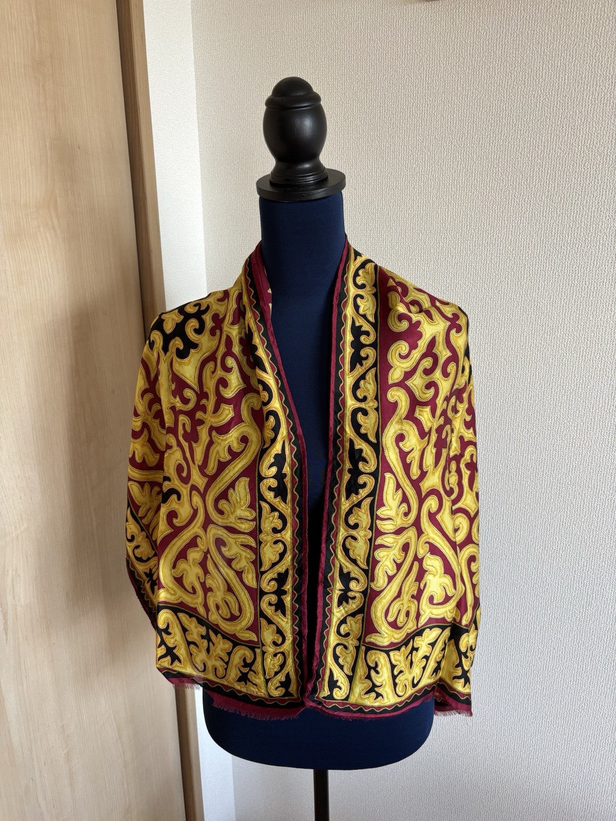 ETRO Italy Lightweight Rectangular Silk Scarf – 4… - image 1