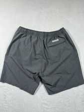 Fair Harbor The Anchor Men's XL Heathered Gray Hybrid Swim Trunks Shorts Lined