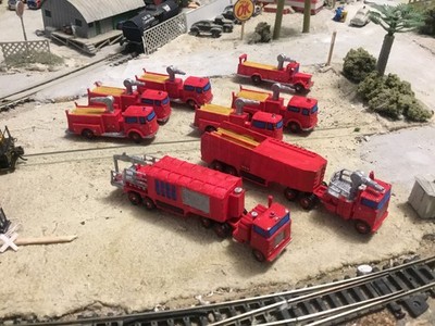 N Scale FDNY SUPER PUMPER SYSTEM SET  FIRE TRUCK ENGINE  3D PRINT UNPAINTED