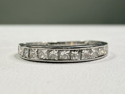 Lady's Platinum-Diamond Wedding Band 12 Diamonds .48 Carat T.W. 950  (CP7034691)