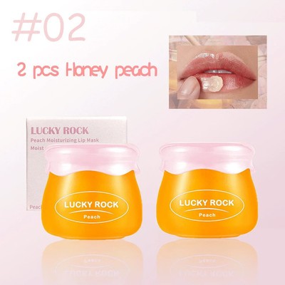Zweier-Set Honig-Lippenpflegemedaillon Feuchtigkeit Schutz