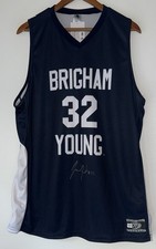 Jimmer Fredette BYU Signed Brigham Young University NCAA Auto Basketball Jersey