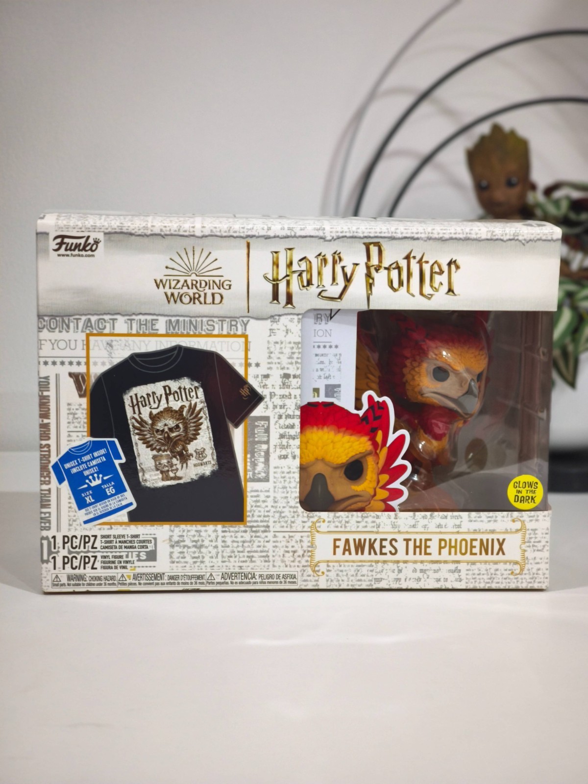 Funko Pop Phoenix 87 + T-shirt Harry Potter coffret cadeau idéal ado