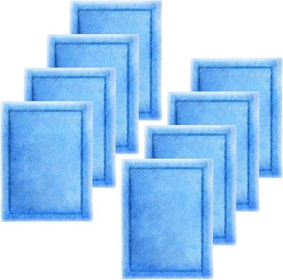 8 Pack Aquarium Filter Cartridges Compatible W/ Aqua-Tech 20-40 & 30-60 Gallon