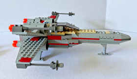 Vintage (1999) LEGO Star Wars: X-WING FIGHTER #7140 ~100% Complete w/Manual
