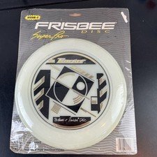 Vintage Wham-O Frisbee Disc SuperPro Glow in the Dark Tracker 133 Gram New