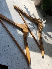 Antique Clothes Hangers Wood Shoreham Hotel The Queen Elizabeth