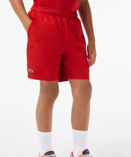 Lacoste Kids’ Sport Shorts Red Size 5YR NWT - Picture 4 of 7