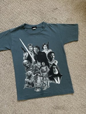 vintage 1995 Star Wars Kids tee YOUTH M changes tag