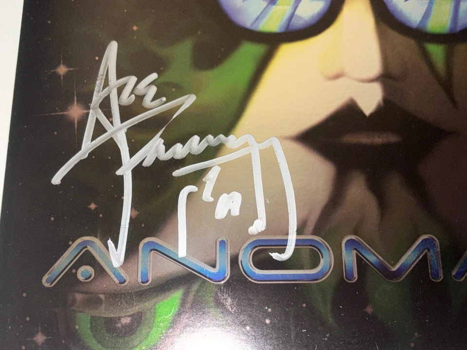 Ace Frehley Anomaly SIGNED 2 LP Foil Cover Bought from Ace's Merch Store KISS - Imagem 4 de 4