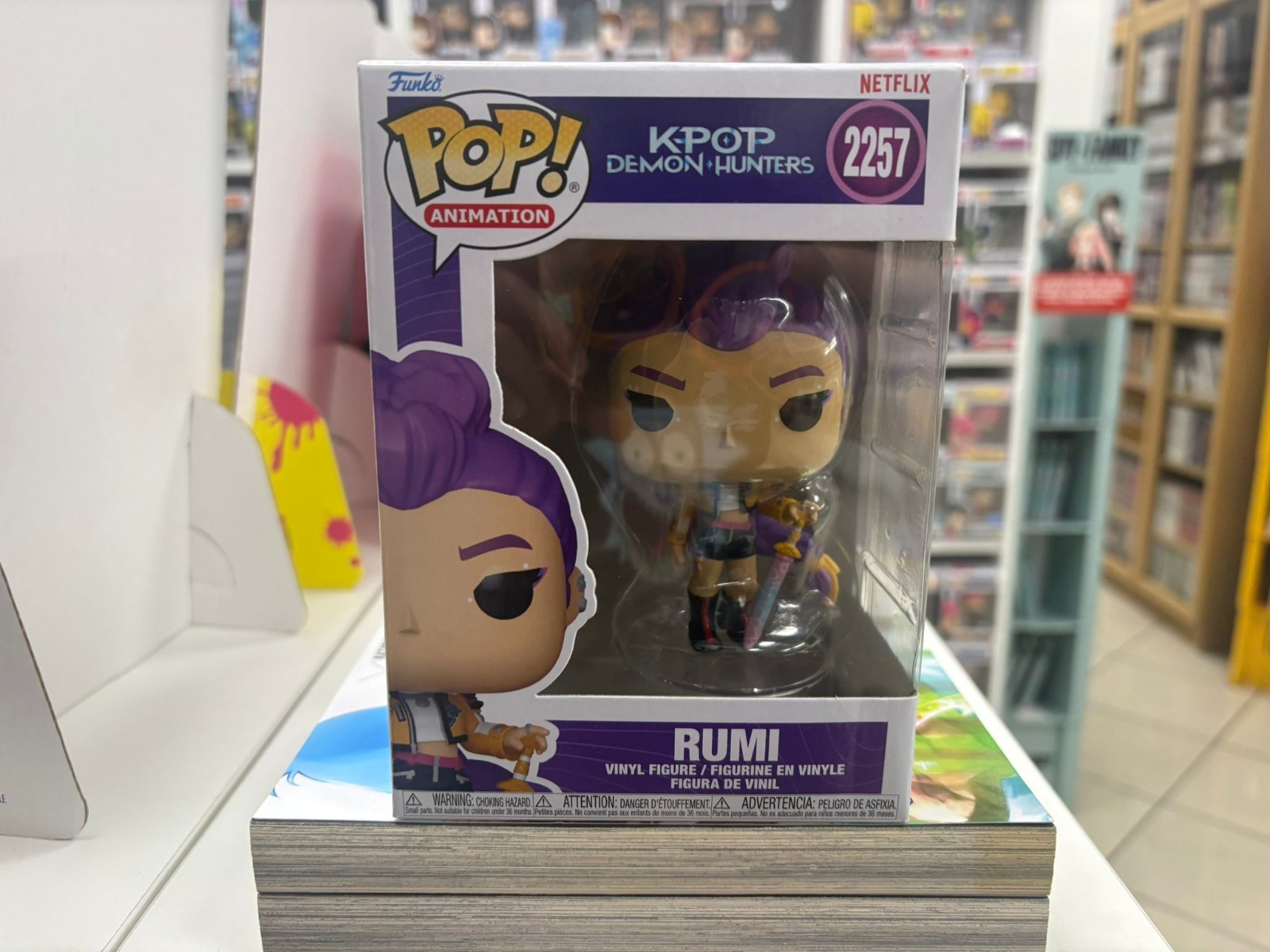 K-Pop Demon Hunters Funko Pop! Animation Figura De Vinilo Rumi - Imagen 2
