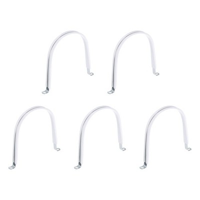 5 Stück Rigid Pipe Strap 6-5/16'' U Bracket 2 Loch für Clamp Cable