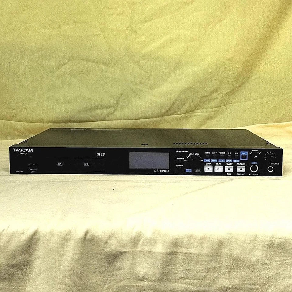 TASCAM SS-R200 Digital Audio Recorder Free Shipping From Japan - Image 2 of 4