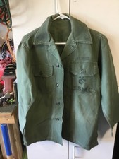 OG-107 FATIGUE SHIRT, USMC 1ST PATTERN, 1965