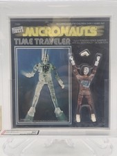 1977 Mego Micronauts ORANGE Time Traveler Unpunched 85 GOLD 2ndHighest In POP