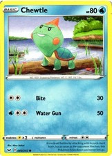 Chewtle Normal 060/202 SWSH01: Sword & Shield Base Set LP