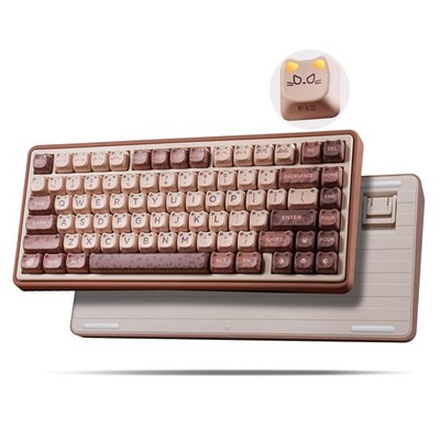 ZORNHER UR82 Wireless Gaming Keyboard Leopard Cat