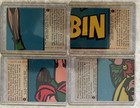 1966 TOPPS USA BATMAN Red Bat COMPLETE 44 CARD SET EX+ Puzzle Back Robin Joker — photo 6