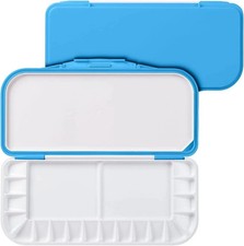 Airtight Watercolor 18-Well Blue Palette