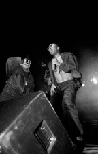 Rappers 2 Bigg MC and MC Hammer performs at Kemper Arena in Kansas- Old Photo