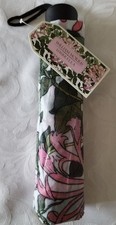 William Morris honeysuckle design compact folding umbrella