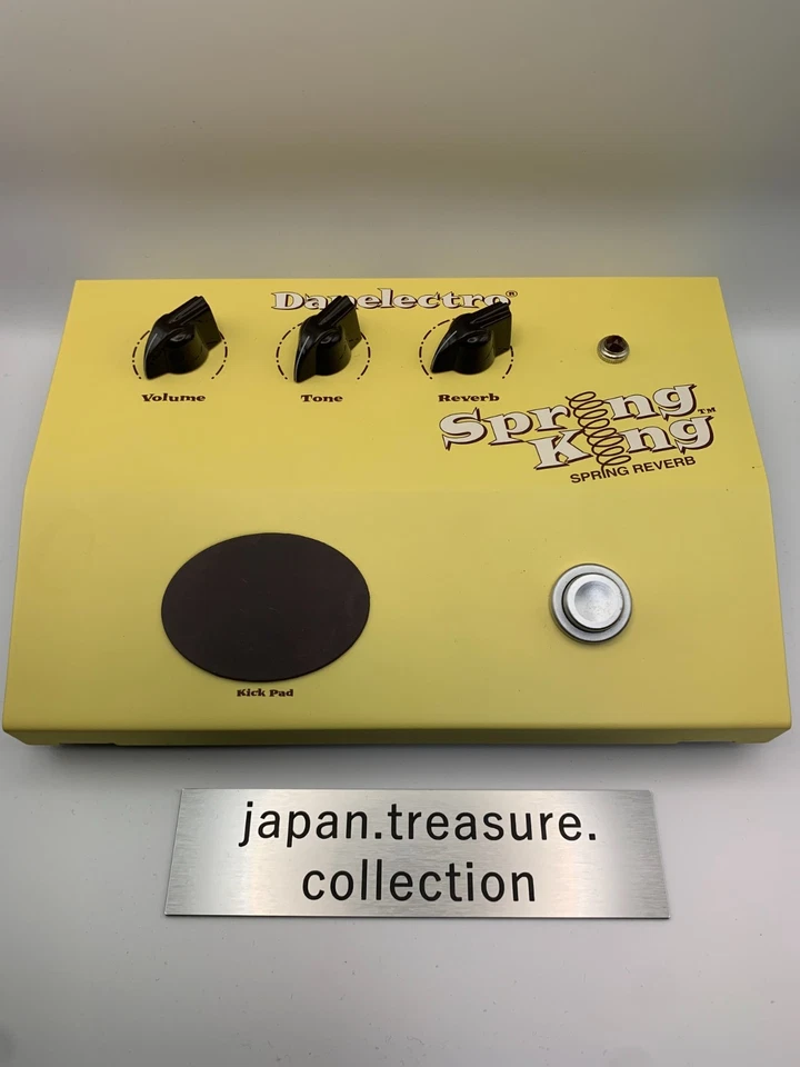 Danelectro DSR-1 Spring King Hall Gitarrenpedal Effektpedal gebraucht getestet Japan - Bild 3 von 4