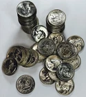 MIXED DATE WASHINGTON QUARTER LOT! 55 TOTAL COINS! GEM BU+++! AMAZING! NR #P1834