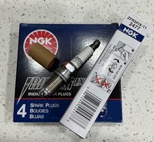 Set of 4 Genuine NGK 2477 Spark Plug Iridium IX ZFR5FIX11