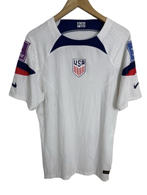 ウェア 00/02 NIKE USA  kit Lsize Amazon.com: Nike USA Home Men's Authentic World Cup Soccer