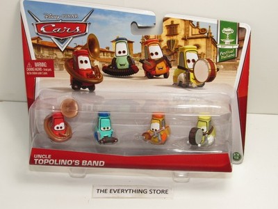 DISNEY PIXAR CARS FESTIVAL ITALIANO UNCLE TOPOLINO`S BAND FREE SHIP
