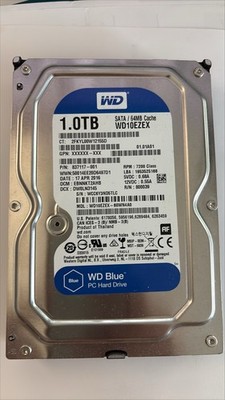 Western Digital Blue (7200RPM, 3.5'', SATA III, 64MB Cache) 1TB Internal...