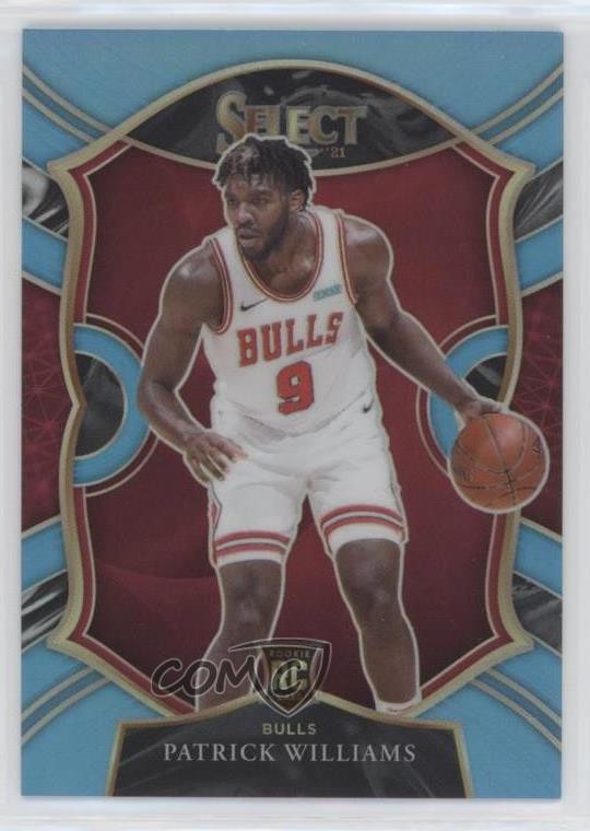 2020 Panini Select Concourse Light Blue Prizm 258/299 Patrick Williams #64 us0