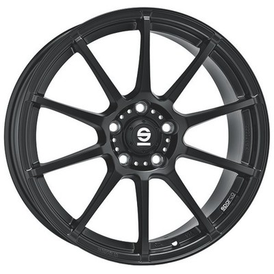 ALUFELGE SPARCO ASSETTO GARA FUR BMW SERIE 1 7X16 5X112 MATT BLACK UP1