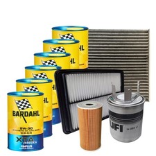 Kit Tagliando Nissan Qashqai II J11 1.6 dCi 2013>2018 Diesel Filtri 6LTOlio 5W30