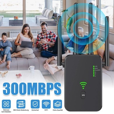 300 Mbit/s WLAN-Verstärker WiFi Extender WLAN Repeater WiFi Verstärker Neuestes