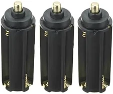 Plastic AAA Battery Adapter Tube for Handheld Flashlight Torch