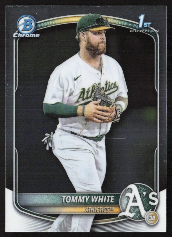 2025 Bowman Chrome Prospects Tommy White #BCP-251 GS1-2
