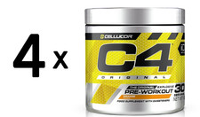 4 x Cellucor C4 Original, Orange - 198g (107,26 EUR/kg)