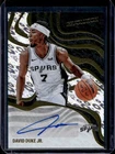 2024-25 Panini Revolution David Duke Jr. Signatures Auto Autograph #RS-DDJ Spurs